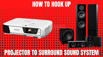 How To Hook Up a Projector to a Surround Sound System (3mins)