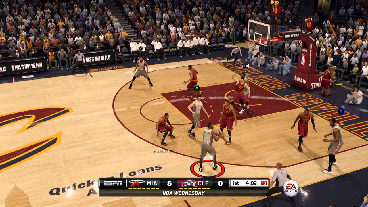 NBA Live 16 - Head to Head - Heat vs Cavs
