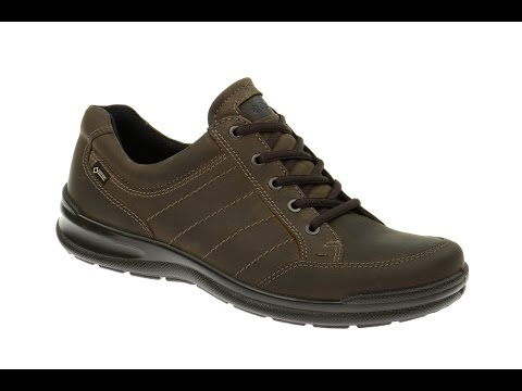 Ecco Remote Herren Gore-Tex Schuhe dunkelbraun (136-31-0019) - YouTube
