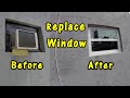 How to Replace a Window on a Cinder Block Mason or Brick Wall