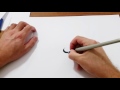 Como Escrever a Letra 'C' Maiúscula Fraktur com Pilot Parallel ✍️