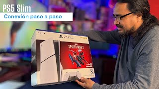 Primer encendido de PS5 Slim / Conexión inicial paso a paso