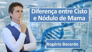 Diferença de nódulo e cisto | Dr. Rogério Bocardo