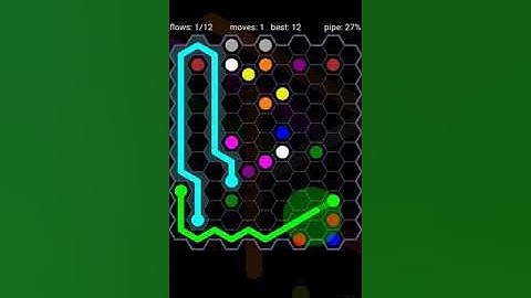 How To Solve Flow Free Hexes 11x11 Mania Level 95 Board Walk Through Solution Walkthrough