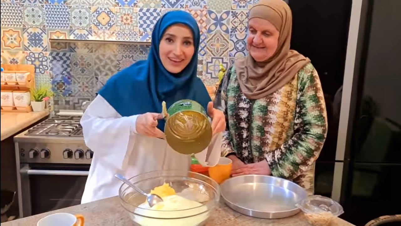 في أطيب من الحلو الرمضاني بعد الإفطار مع حماتي🤩