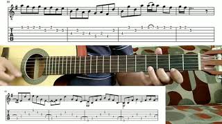 Tentang Cinta - Ipang ( fingerstyle   tab   lirik   melodi )