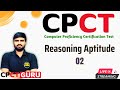 CPCT Reasoning Aptitude Part 2