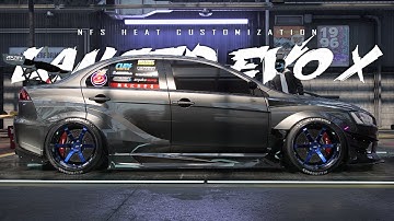 NFS Heat Customization - Mitsubishi Lancer Evo X