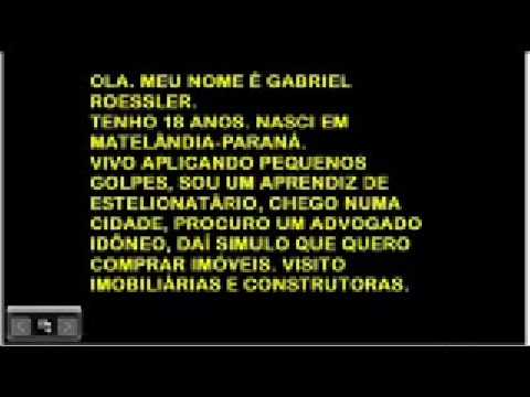GABRIEL ROESSLER - vulgo G. Andrade - CHAME A POLI...