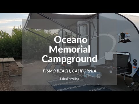 วีดีโอ: ที่ตั้งแคมป์โอเชียโน, หาด Pismo State