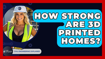 How Strong Are 3D Printed Homes? - Civil Engineering Explained