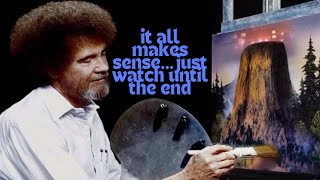 How I get inspired - just like Bob Ross did