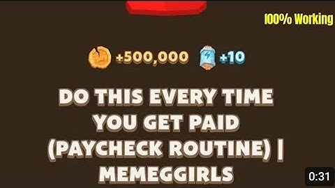 Do This Every Time You Get Paid Memefi Code Paycheck Routine | Memefi Video Code Today