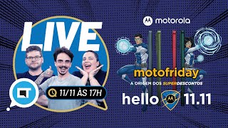Live Esquenta Black Friday Motorola: descontos, tecnologia e inovação!