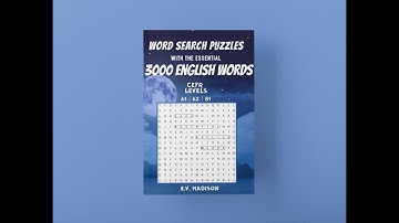 Word Search Puzzles with the Essential 3000 English Words