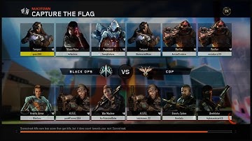 BLACK OPS 3 MULTIPLAYER "CAPTURE THE FLAG" 2X CRYPTOKEY WITH SUBS!
