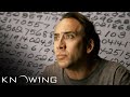 'John Deciphers the Mysterious Number Sequence' Scene | Knowing