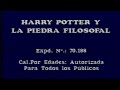 HARRY POTTER Y LA PIEDRA FILOSOFAL (2001) | Intro VHS España