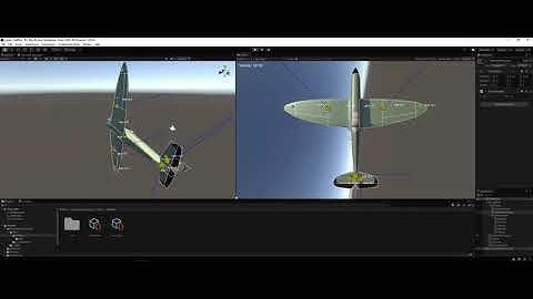 Unity 2020.1 - Physics based aerodynamics
