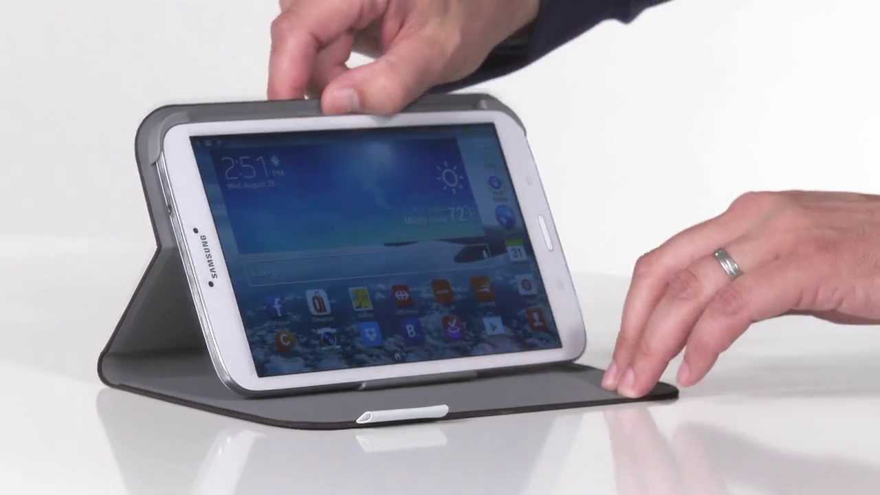 Introducing the Logitech Ultrathin Keyboard Folio and Folio Protective Case  for Samsung Galaxy Tab 3 - YouTube