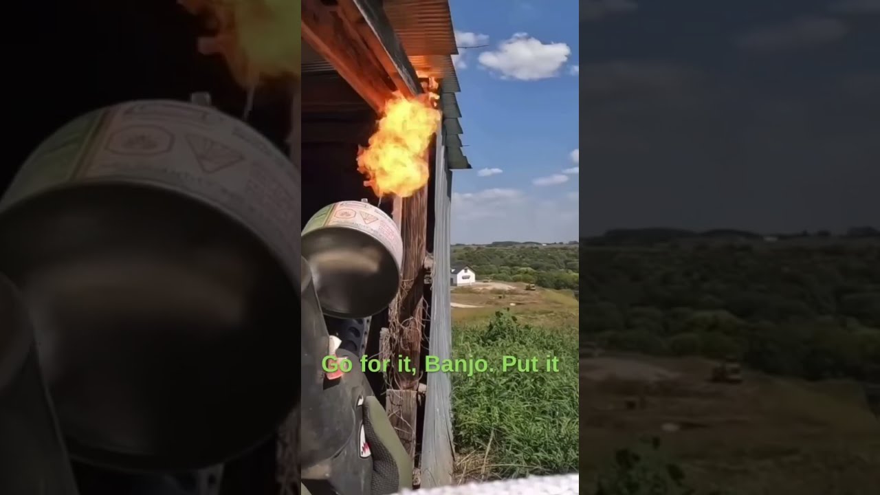 Flame Thrower Vs Wasp Bad Idea Shorts