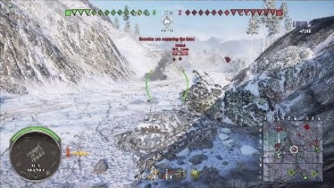 World of Tanks PS4, Obj. 257 How to reverse sidescrape.