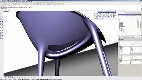 Driade Soft Egg Chair CAD Sculpting Exercise in Rhino