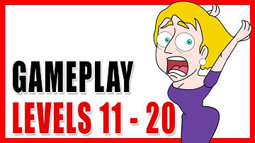 SAVE THE GIRL - Gameplay | levels 11 - 20 (Android, IOS) 🔪👱‍♀️💣