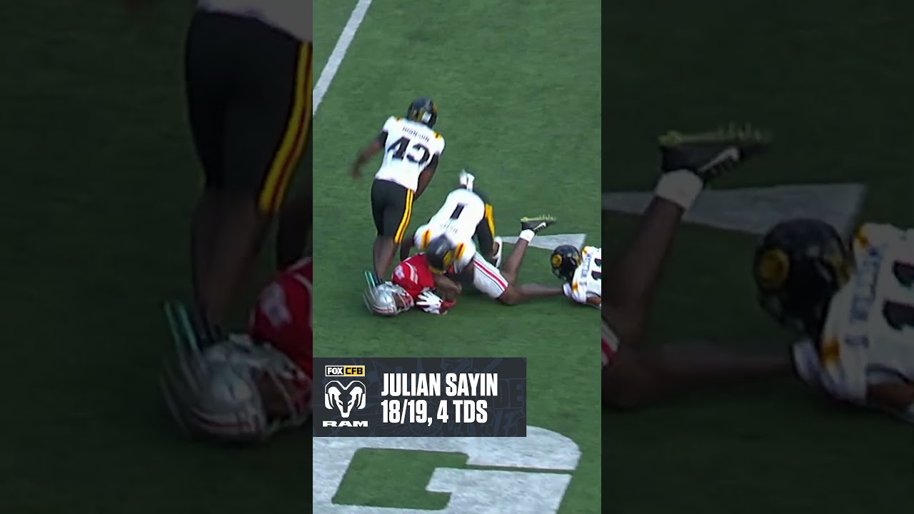 Julian Sayin was the power player for Ohio State 😤 Sponsored by 