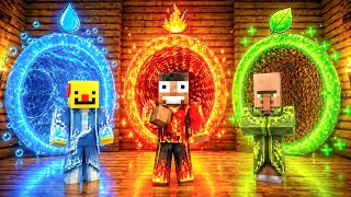 Minecraft, Elemental Tunnel Challenge || Minecraft Mods || Minecraft gameplay 