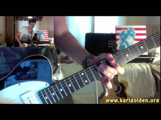 Comfortably Numb - Pink Floyd - Main Guitar Solo (Karl Golden) class=