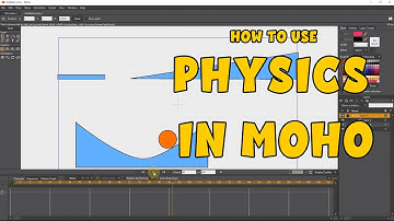 How to use Physics in Moho PRO - Anime studio -  tutorial