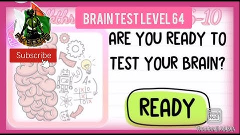Brain Test level 64 walkthrough