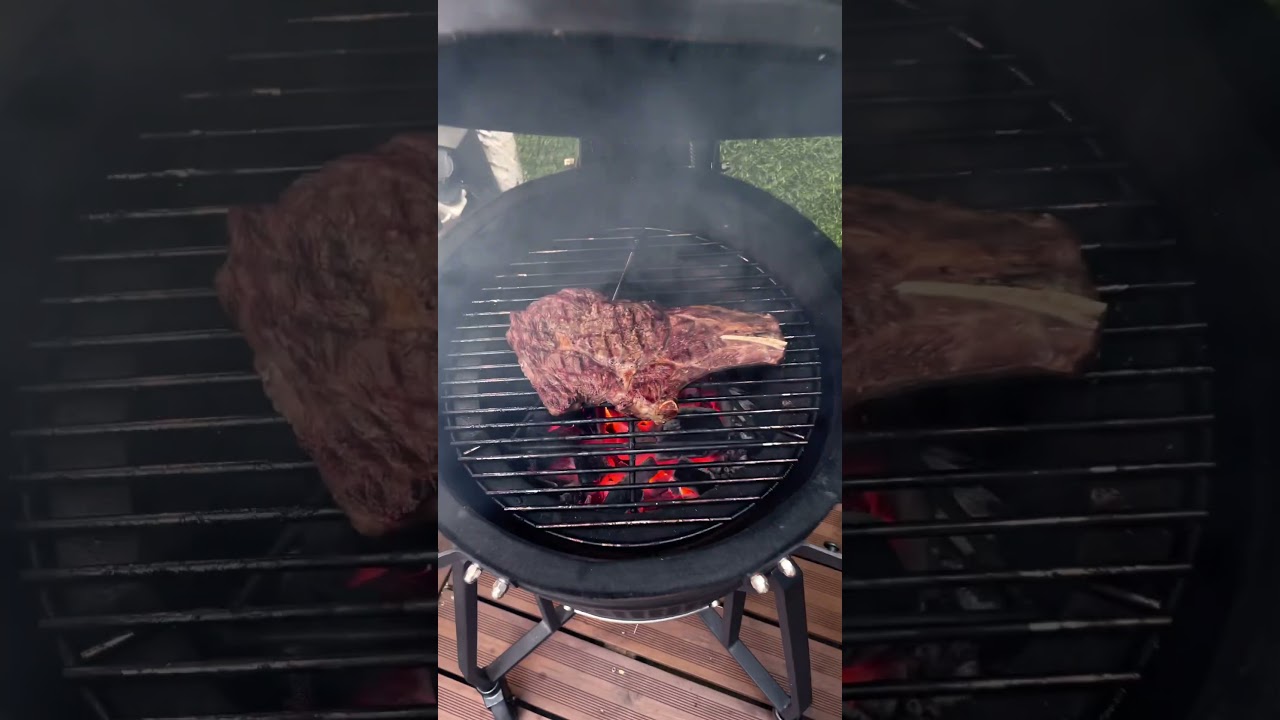 Bœuf maturé au kamado 