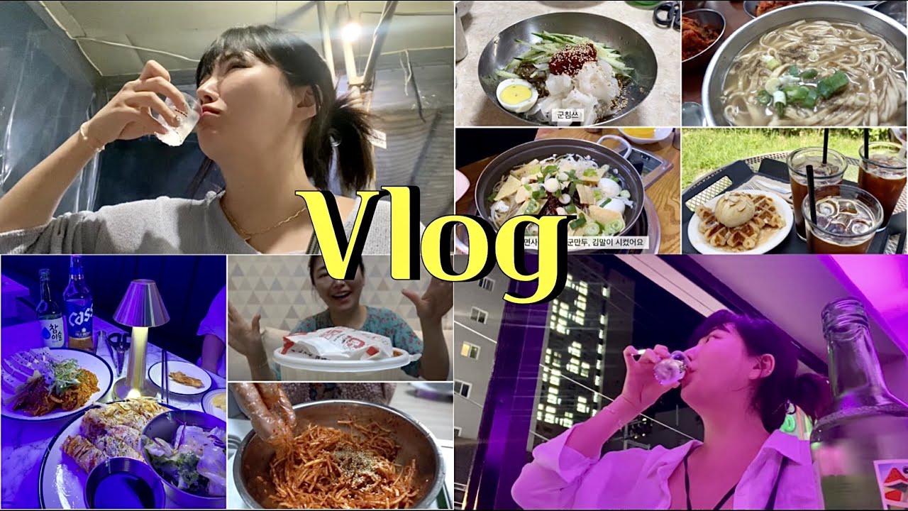 VLOG | 디올 언박싱🛍+청량리 맛집 뿌시고 가성비 노래방 파티룸 추천+일상(술🥂✨) | 짜슐랭,엽떡,혜성칼국수,할머니냉면,따봉하우스,상봉이층술집,용마쉼터,집밥 무생채 먹방