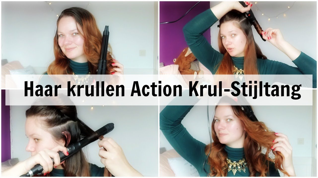 zondaar Gemaakt om te onthouden cascade Krul-stijltang Action - Haar krullen op 2 manieren | Shoppingsarah - YouTube