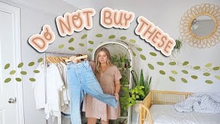 why you should NOT BUY these trends | Eco-Minimalism