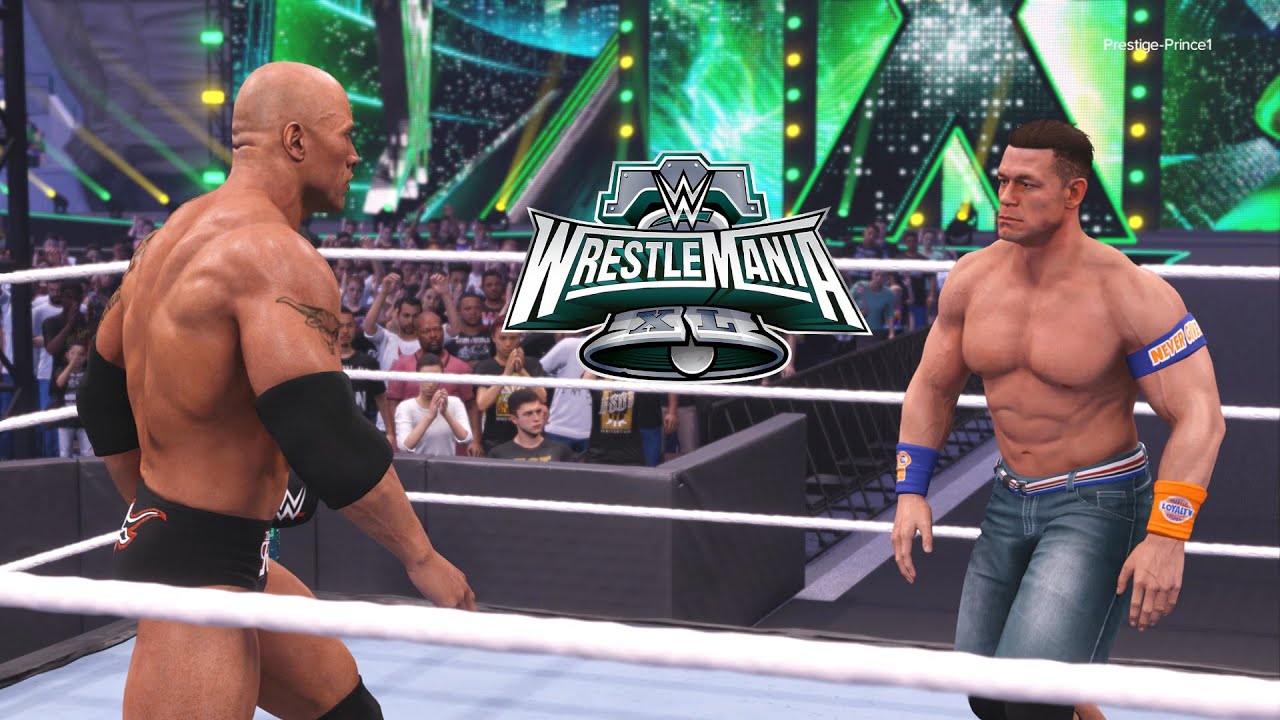 WWE 2K24 - 40 Years Of Wrestlemania DLC Arena Pack - John Cena Vs The ...