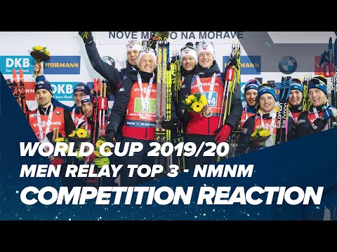 NMNM20 Men Relay top 3 Reactions