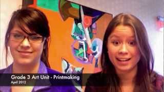 Grade 3 - Printmaking