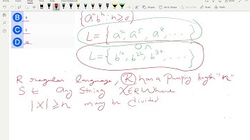 GATE 2019 TOC (Pumping Lemma) Question Solved.
