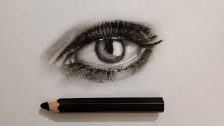 Draw realistic eye || step by step |#drawing