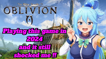 The Elder Scrolls IV Oblivion Playthrough part 1