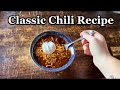 How to make classic chili step by step