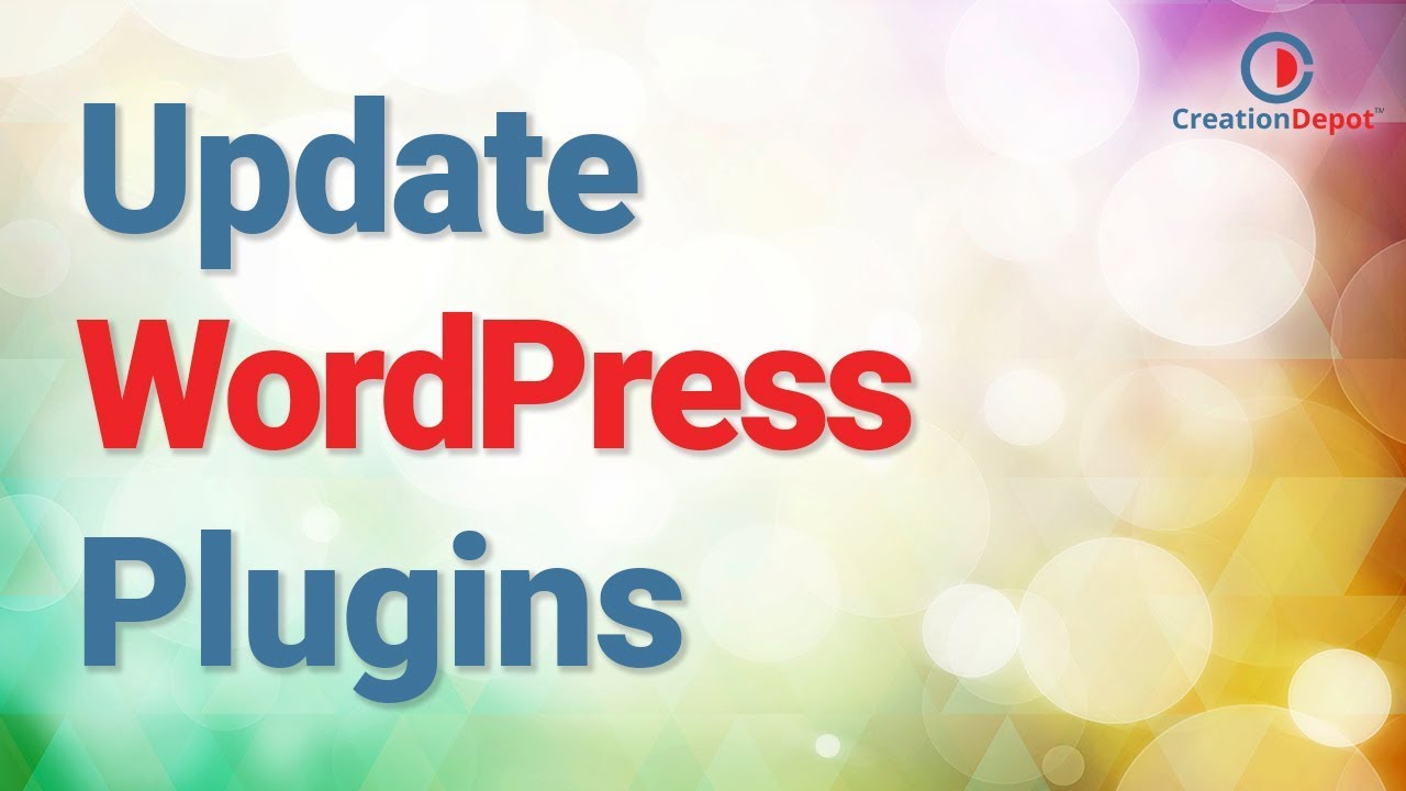 How to Easily Update WordPress Plugins - YouTube