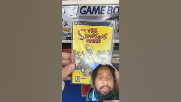 Unwrapping A Classic – The Simpsons Game for PSP"#playstation #retrogaming #gaming #games #psp