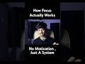 How Focus Actually Works (No Motivation, Just System)#growth#focus #viral#yotubeshort#youtubegrowth
