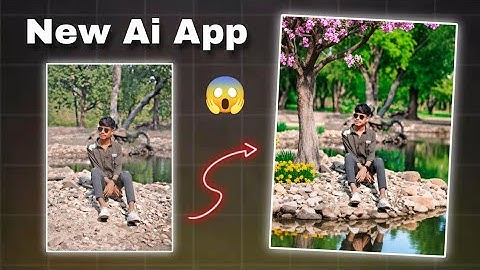 New Trending Ai App Photo Editing | Just One Click Change Background | Trending Photo Editing