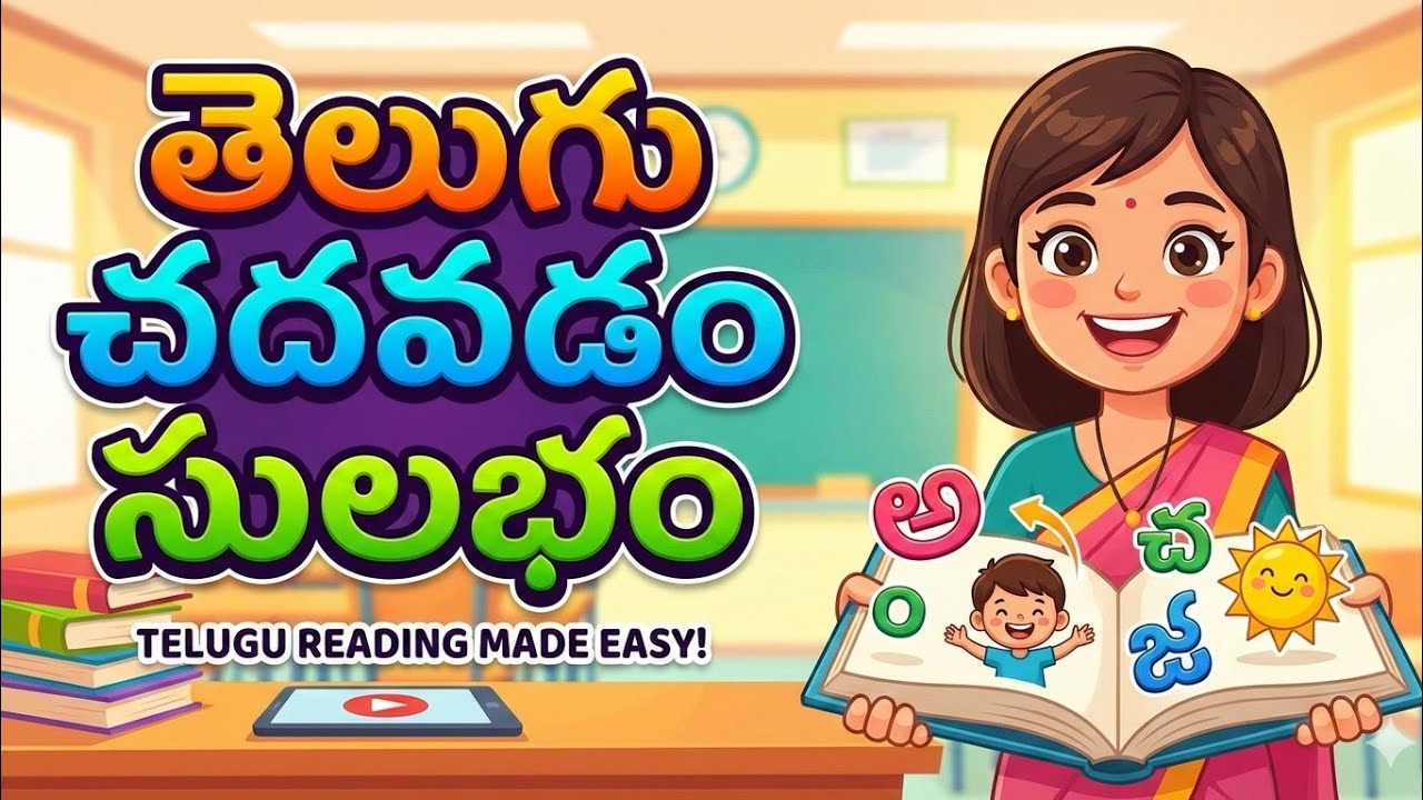 తెలుగు చదవడం సులభం BPR Boni Panchajanya Ravam 