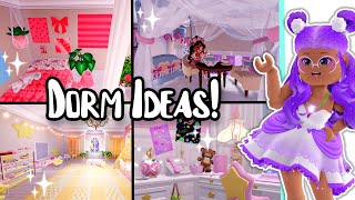 The *BEST* DORM DESIGN IDEAS In CAMPUS 3! Royale High Dorms